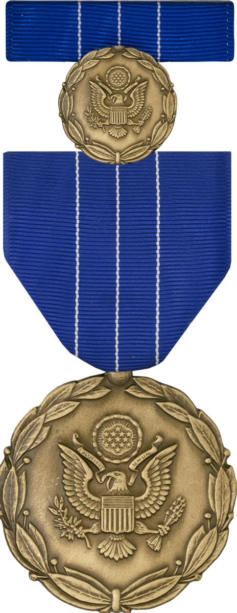 Meritorious Civilian Service Award Medal Box Set With Lapel Pin