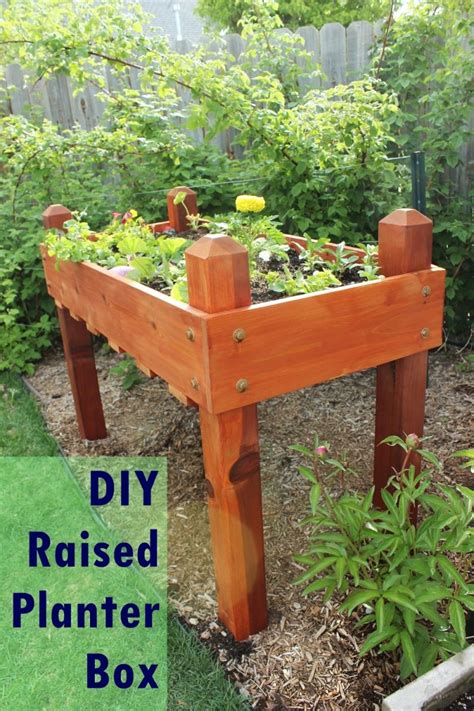 20 Ideas For Diy Raised Planter Boxes Best Collections Ever Home