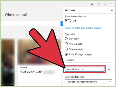 How To Change Your Homepage In Microsoft Edge 11 Steps