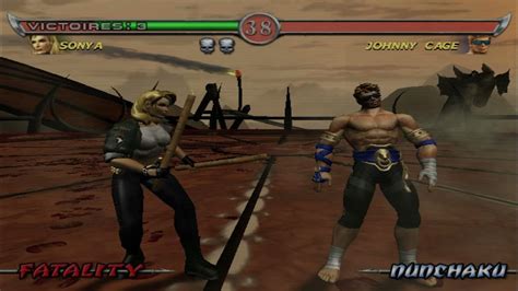 Mortal Kombat Deadly Alliance Sonya Blade Fatality Youtube