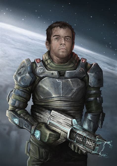 Space Soldier By Jackbayliss On Deviantart Space Soldier Character