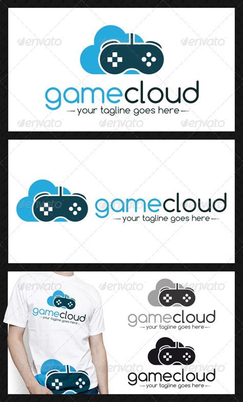 Game Cloud Logo Template By Bosstwinsmusic Graphicriver