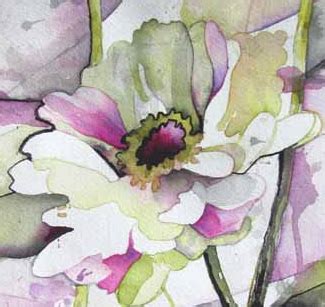 Wendy Westlake Floral Watercolor Flower Art Flower Painting