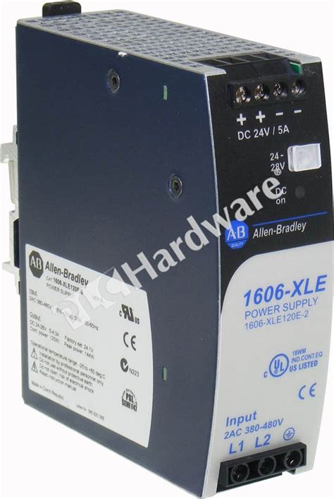 Plc Hardware Allen Bradley 1606 Xle120e 2 Essential Power Supply 24