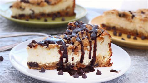 3 ingre nt cookies from pillsbury. Chocolate Chip Cookie Dough Cheesecake recipe from ...