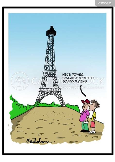Paris Eiffel Tower Cartoon Enjoy This And More Of Our Educational