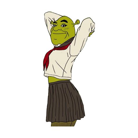 Shrek Sexy Sexyshrek Cute Anime Sticker By Xxyassqueenxx