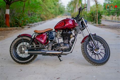 This Modified Royal Enfield Standard 350 Is A Gorgeous Bobber