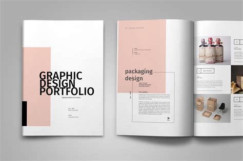 Graphic Design Portfolio Template | Portfolio template design, Portfolio design, Graphic portfolio