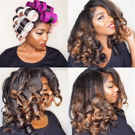 Pictures Of Roller Set Hairstyles Fashionblog