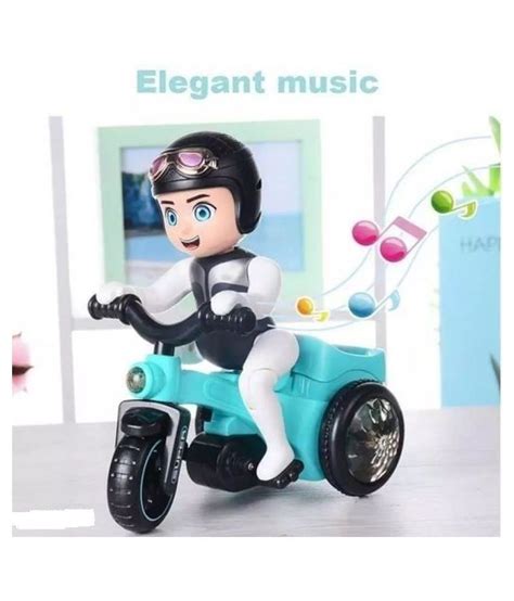 Children Electric Tricycle Toy Music Lighting Three Wheeled Motorcycle
