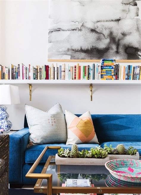 Book Display Shelves Above Couch Room Shelves Decor Above Sofa Art