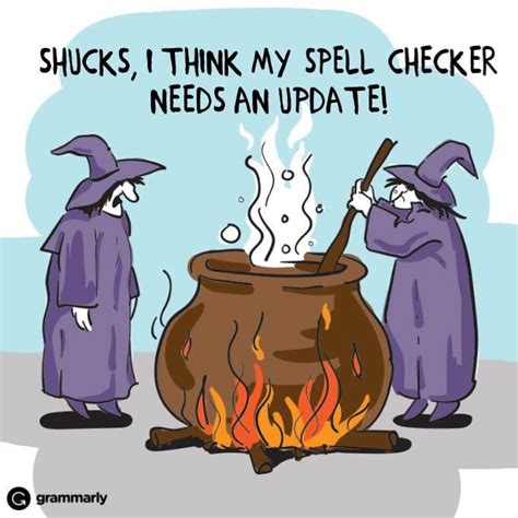 Funny Pun Spell Checker Update Witches {quotes And Sayings} Funny Puns In 2019 Spell
