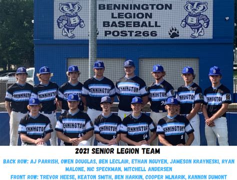 Photo Gallery Bennington Legion Baseball Post 266