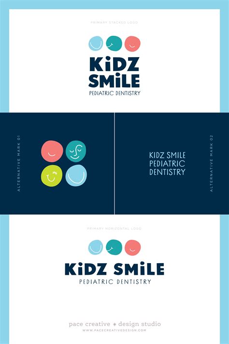 Kidz Smile Pediatric Dentistry Brand Design By Pace Creative Design