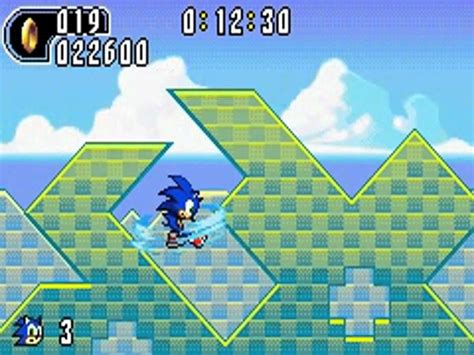 Sonic Advance 2 Gba Leaf Forest Zone Youtube