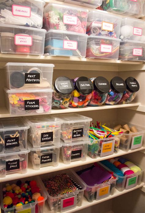 The Craft Supplies Closet Of My Dreams Design Improvised