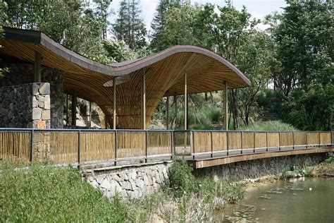 Tea Pavilion In Return Village Wisto Design Archdaily