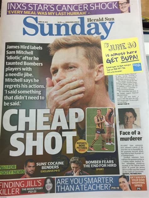 Sunday Herald Sun Covers The News Australian Newsagency Blog