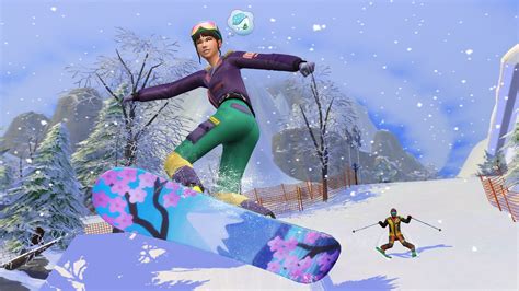 She is enjoying life but still pursuing life goals. The Sims 4: Snowy Escape expansion will hit the slopes ...