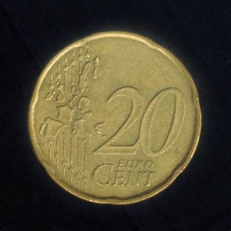 France 20 Euro Cent Coin 1999 Very First Year Of Issue Etsy