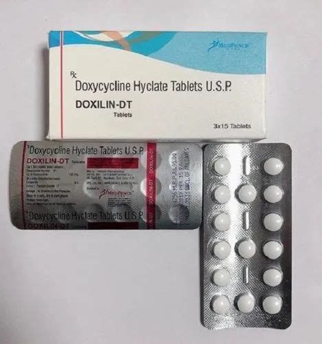 Doxilin Dt Doxycycline Hyclate Tablets At Rs 90box In Nagpur Id