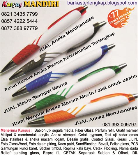 Maybe you would like to learn more about one of these? KURSUS : Gantungan kunci, FiberGlass, Hotprint, Etsa ...