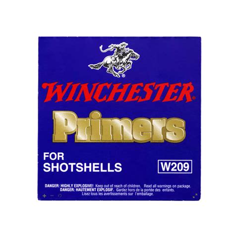 Winchester Ammo 209 Primers For Shotshells W209100pk