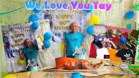 Happy 60th Birthday Tay Cake Pulling Money Surprise Youtube