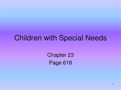 Ppt Children With Special Needs Powerpoint Presentation Free