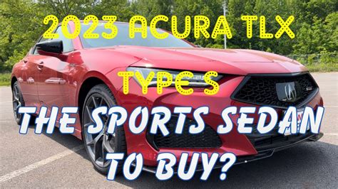 2023 Acura Tlx Type S Youtube