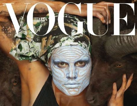 Vogue Italia March 2014 From Controversial Magazine Covers E News