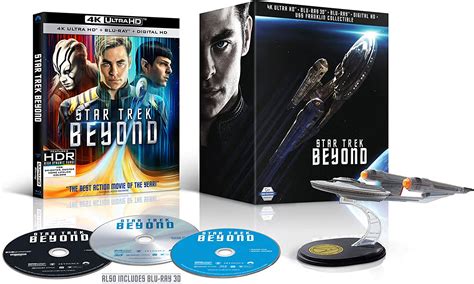 Star Trek Beyond Amazon Exclusive Gift Set 4K Ultra HD 3D Blu Ray