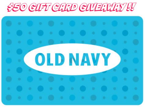 A friendly associate with be happy to assist you to resolve the issue. GIVEAWAY: $50 Old Navy Gift Card - Mom Generations | Stylish Life for Moms