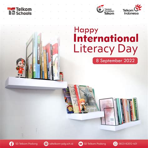Selamat Hari Literasi Internasional Sd Telkom Padang