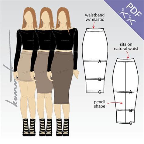 27 Pencil Skirt Sewing Pattern Claireandersoncabeauty