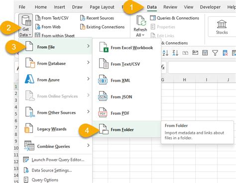How To Put The Date Modified Info On Excel Worksheet Using Powerquery