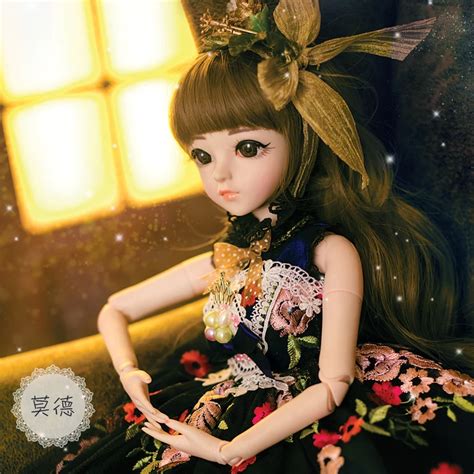 Bjd 60cm Doll Toys Top Quality Chinese Doll 18 Joint Bjd Ball Joint