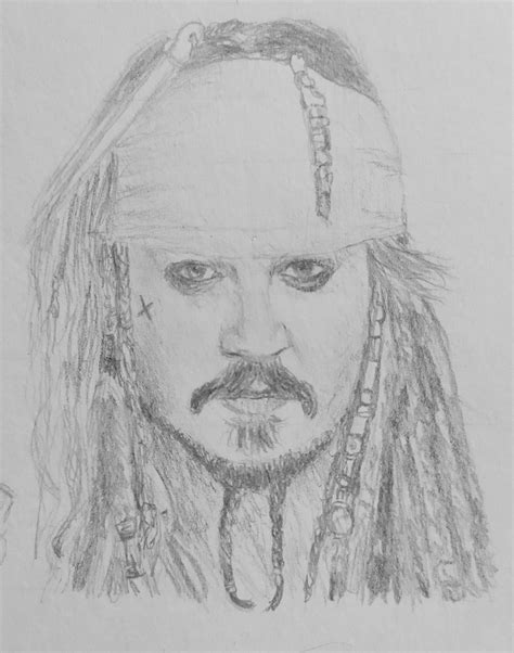Captain Jack Sparrow Quick Sketch Hope You Like It R