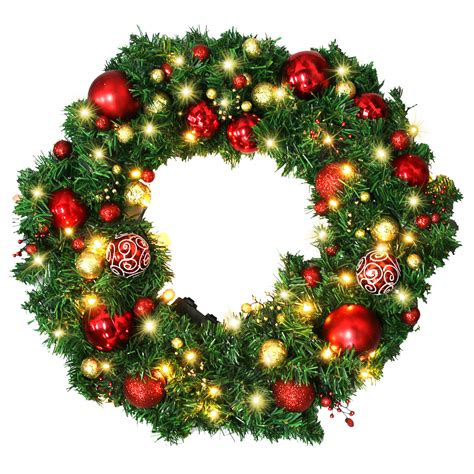You can find garland pictures and cliparts of size and resolutions you are looking for from this page, you can have it for free. Christmas Wreath - Christmas Garland with LED Lights ...