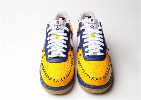 Nike Air Force 1 Bespoke Reggie Miller By Layupshot