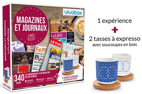 Coffret Cadeau Magazines Journaux Vivabox