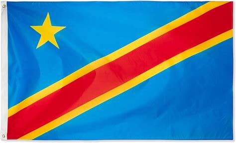 Danf The Democratic Republic Of The Congo Flag 3x5 Foot Congo National
