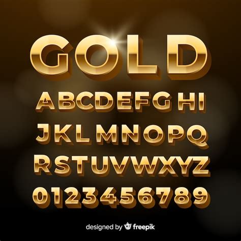 Symbols Numbers Png 300dpi Gold Foil Letters Gold Alphabet Clipart