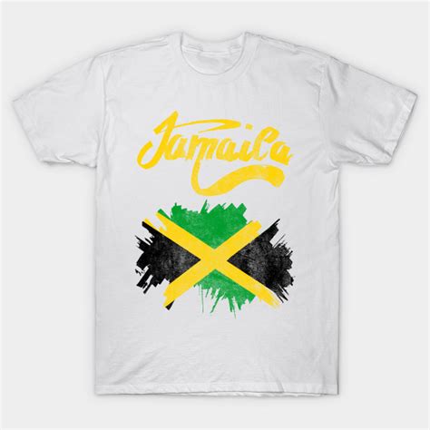 Jamaican Flag T Shirt Jamaica T Souvenir Tee Jamaica T Shirt