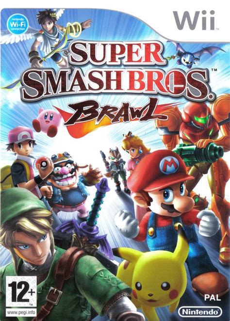 Super Smash Bros Brawl Cover Or Packaging Material Mobygames