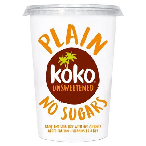 Koko Dairy Free Unsweetened Yogurt Morrisons