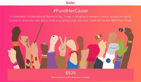 Celebrate the amazing women in your life this international women's day, 8 march, by treating them to a thoughtful gift created by talented female suppliers, growers and makers. Tinder Is Giving Away $250,000 To Charity For ...