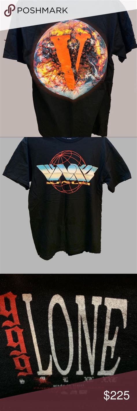 Sold 999 Club X Juice Wrld X Vlone Tee Tee Shirts Mens Tops