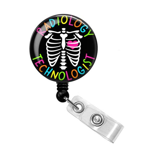 Radiology Badge Reel Radiology Badge Holder Xray Tech T Etsy
